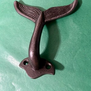 Whale Tale  Wall Hook