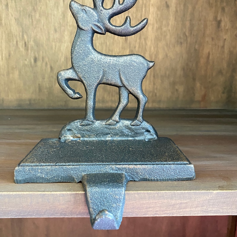 Cast Iron Stocking Holder - Etsy