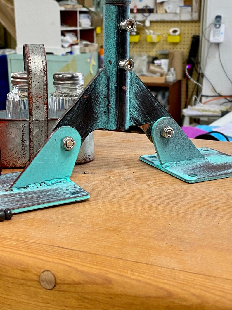 3D Bull Weathervane Copper Patina Finish Etsy