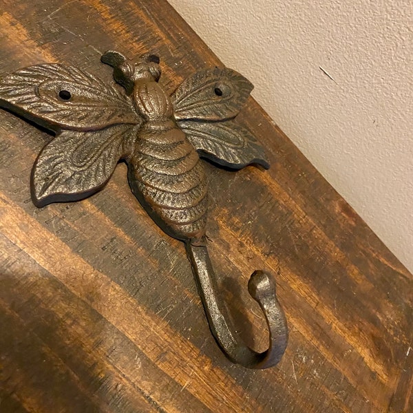 Bee Wall Hook Etsy