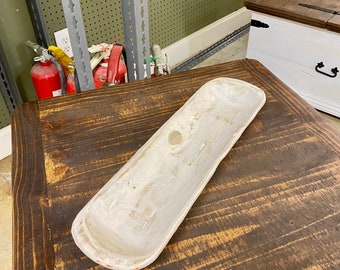 19 inch White Dough Bowl