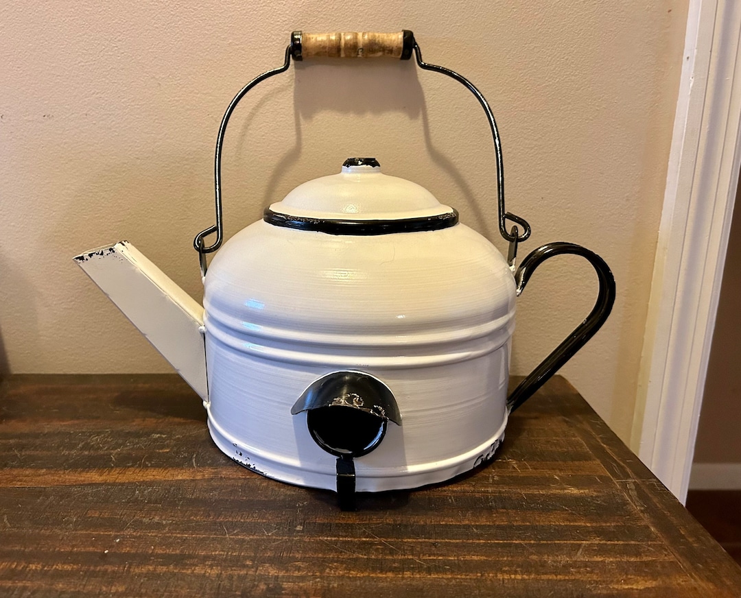 Tea Kettle Birdhouse Etsy