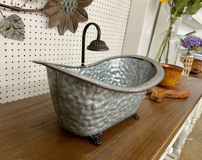 Bathtub Planter vintage Reproduction Etsy