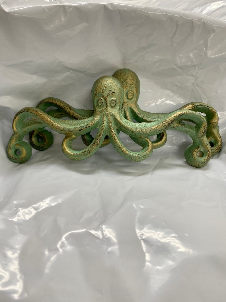 Octopus Drawer Pulls Set of 2 Etsy