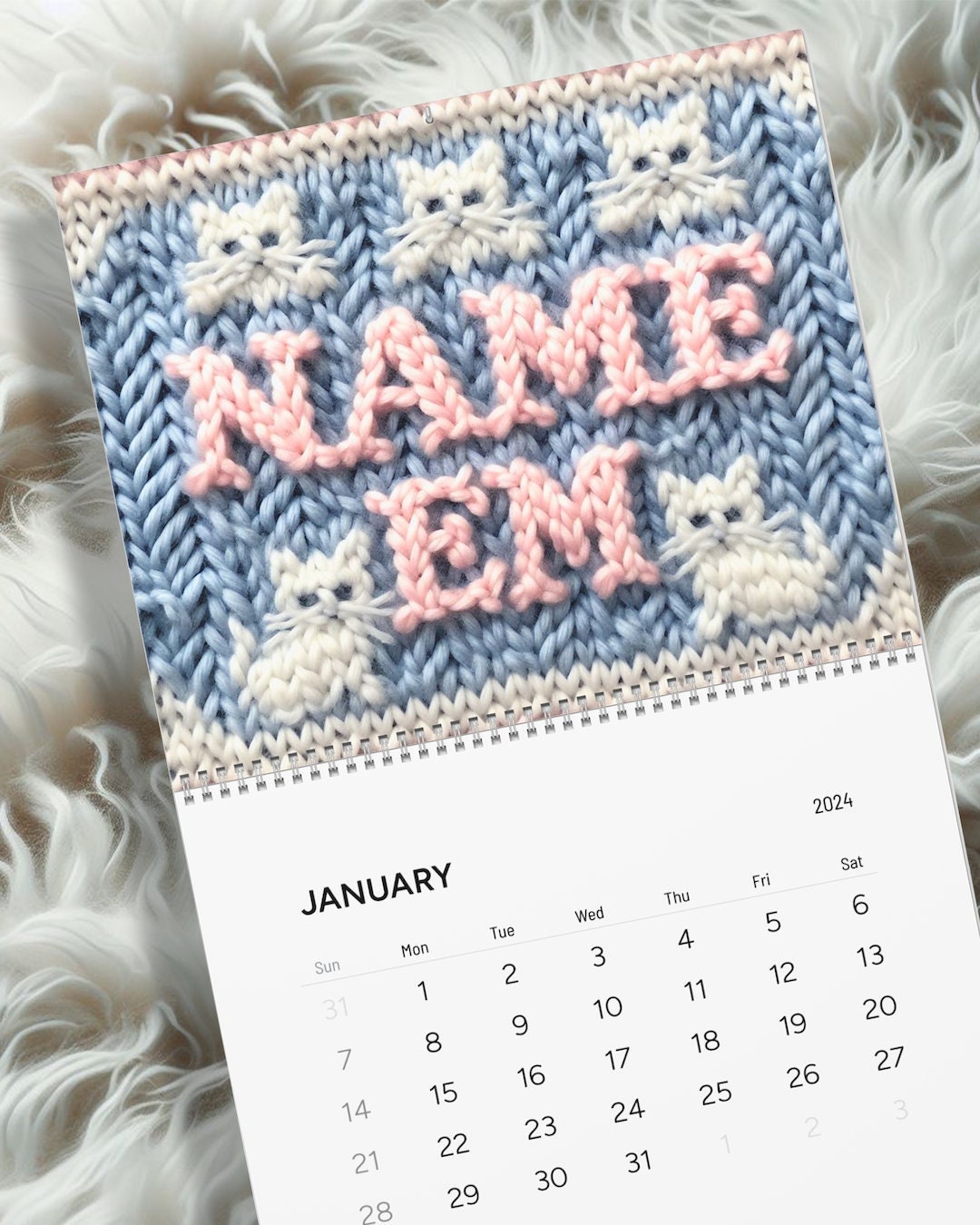 A knit Picky Housewives Calendar 2024 Real Housewives / Bravo Giftees