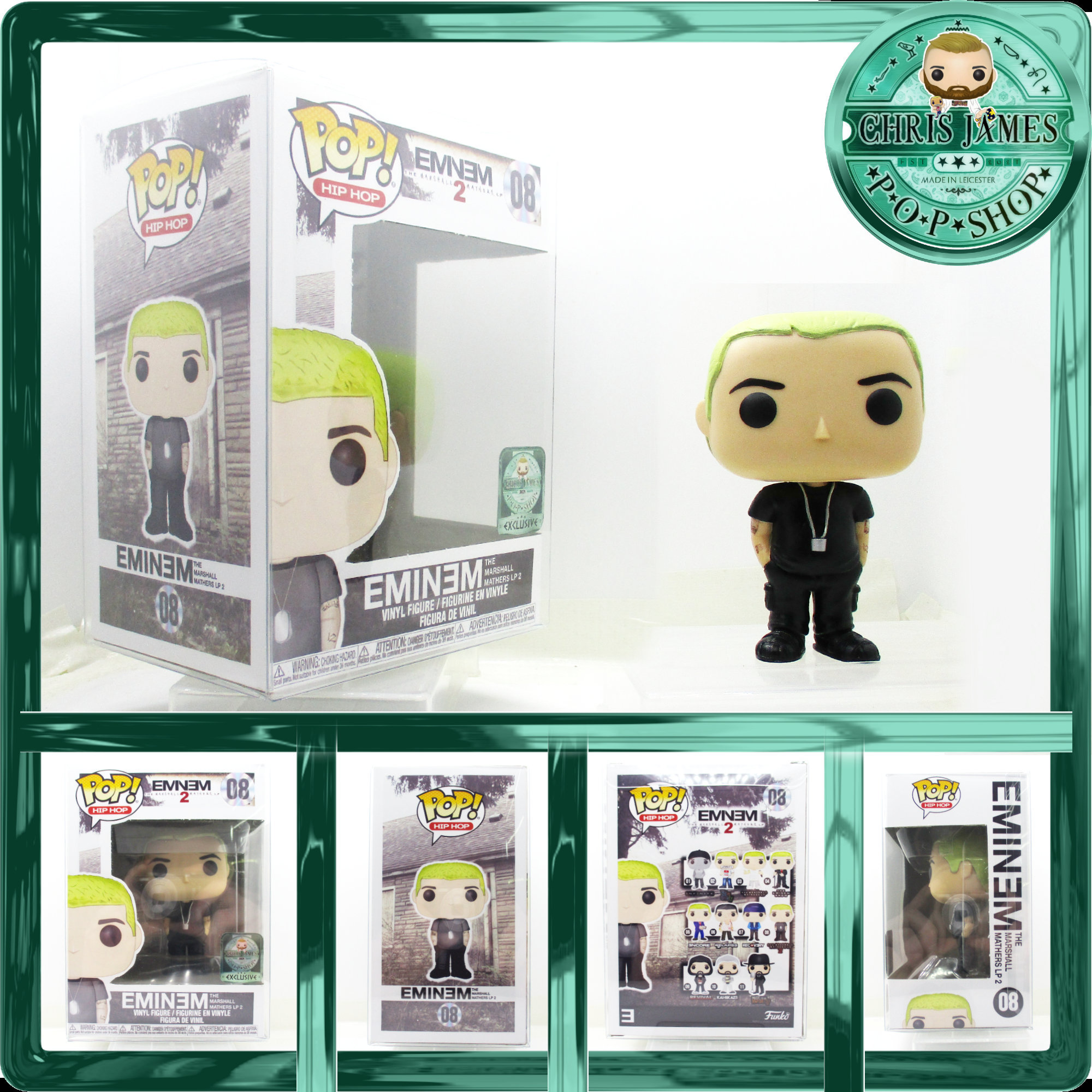 Eminem MMLP2 Funko Pop Figure Hand-Painted Chris | Etsy