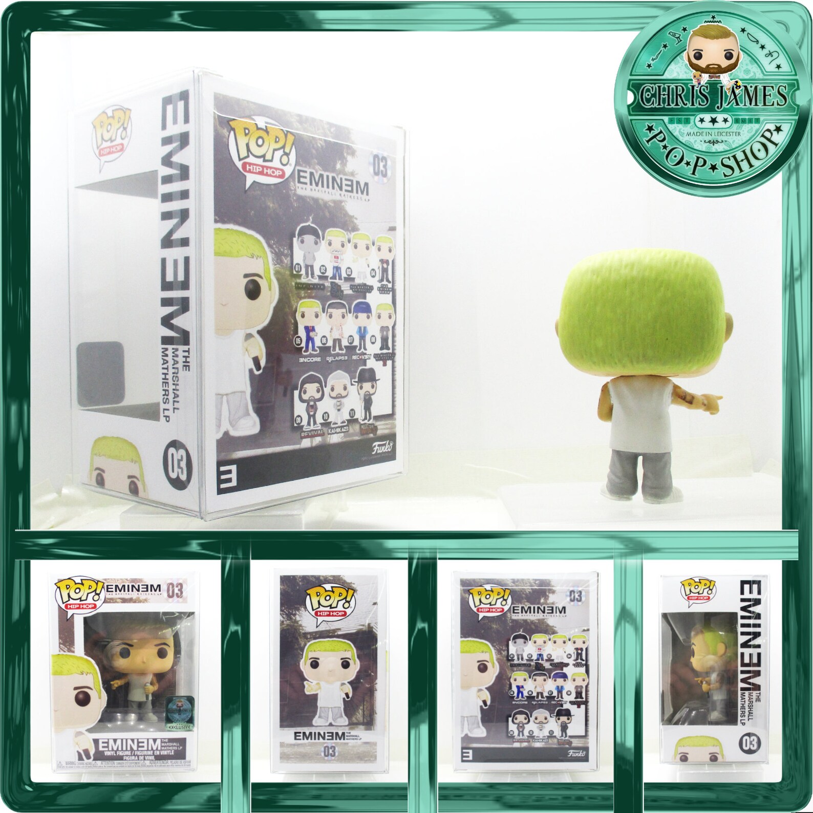 Eminem MMLP Funko Pop Figure Hand-painted Chris - Etsy