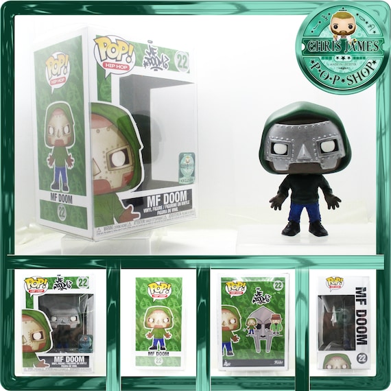 MF DOOM Funko Pop Figure Hand-Painted 