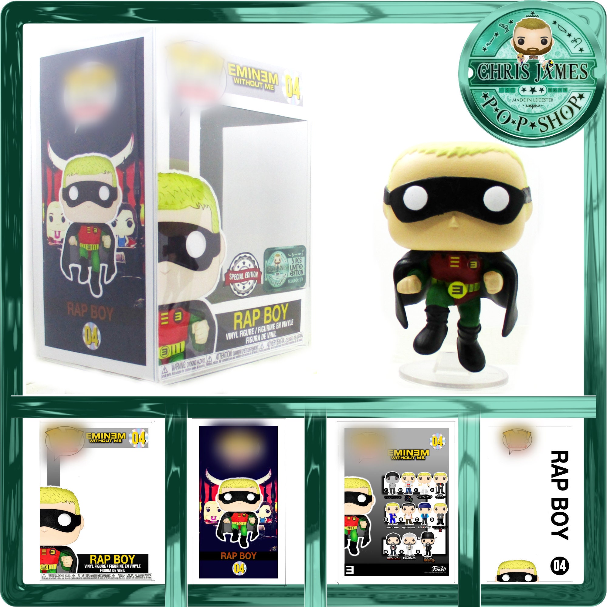 Rap boy funko pop clearance