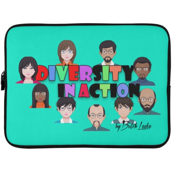 afvoer bruid sieraden Diversity in Action Laptop Sleeve 15 Inch - Etsy