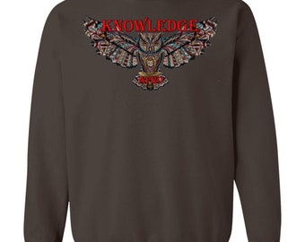 Knowledge Crewneck Pullover Sweatshirt