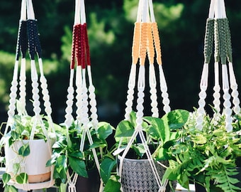 Sienna - Macrame Hanging Planter