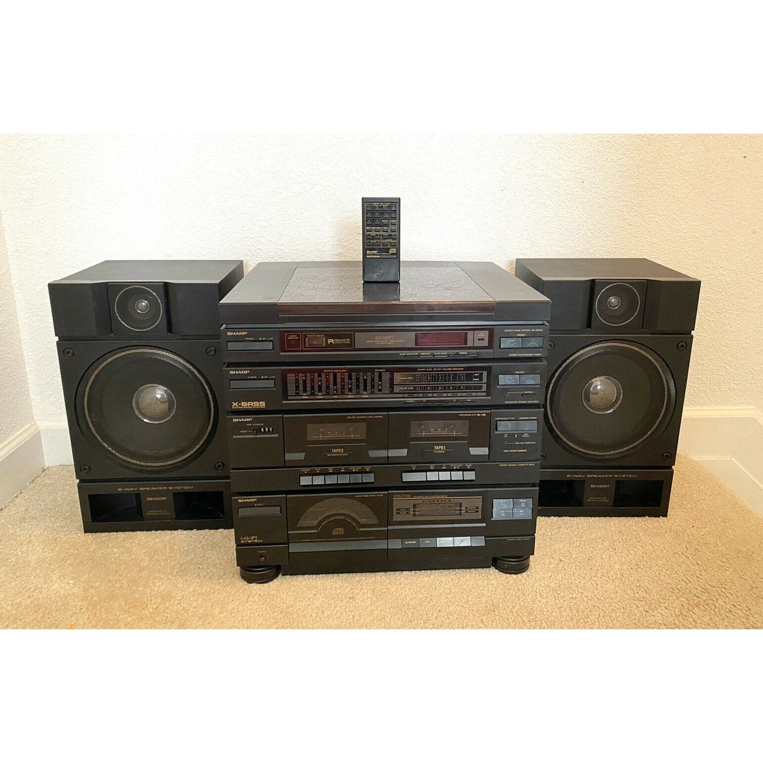 Vintage JcPenney Cassette Player deck retro recorder tape boombox