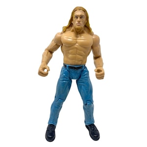 Vintage WWE Titan Tron Live 1999 Edge Loose Wrestling Action Figure Wrestler Toy