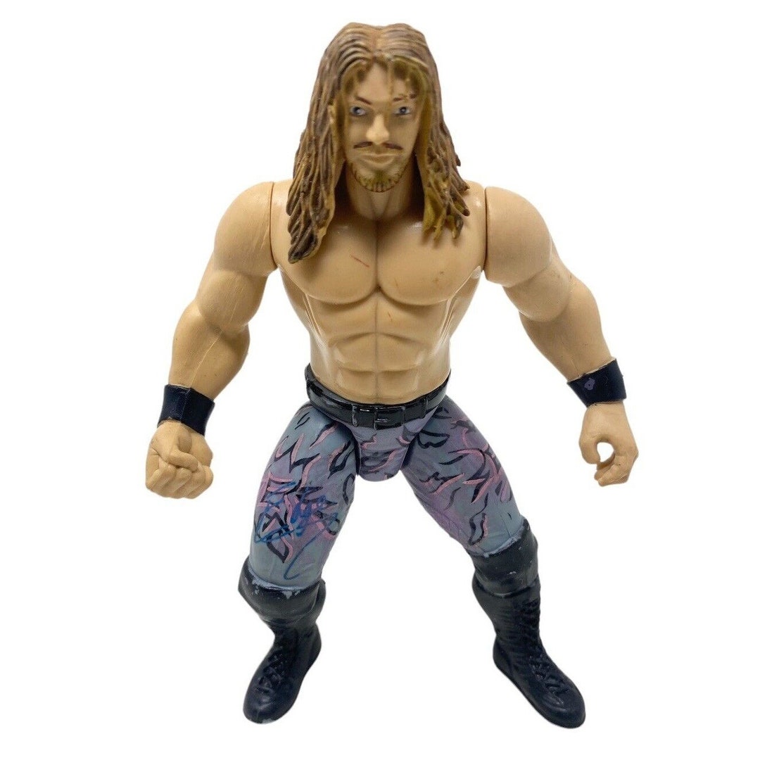 Vintage 1998 Edge WWE Action Figure, Jakks ,titan, Pink and Grey Pants ...
