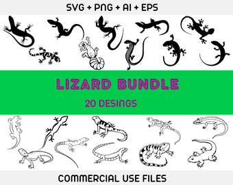 Hagedis SVG-bundel, gekko svg, reptiel svg, hagedis clipart, hagedis vector, hagedis gesneden bestanden, hagedis svg, reptiel svg, gekko vector