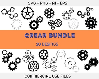 Gears svg Bundle, Gears svg, Steampunk svg,Cog Wheels svg,Gears clipart , Gears vector, Cogs and Gears SVG, Steampunk Cog Gear