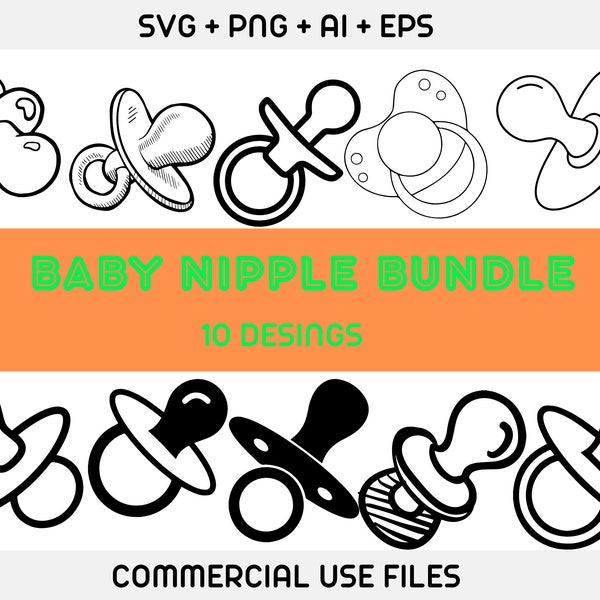 Baby Pacifier svg, Pacifier SVG File, Pacifier Vectors,Baby Pacifier Vector Clipart,baby dummy cut file, baby pacifier png,