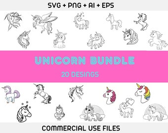 unicorn bundle svg, bundle svg, unicorn horn, unicorn clipart, unicorn face svg, unicorn svg file, Unicorn Vector, Unicorn Split Svg,