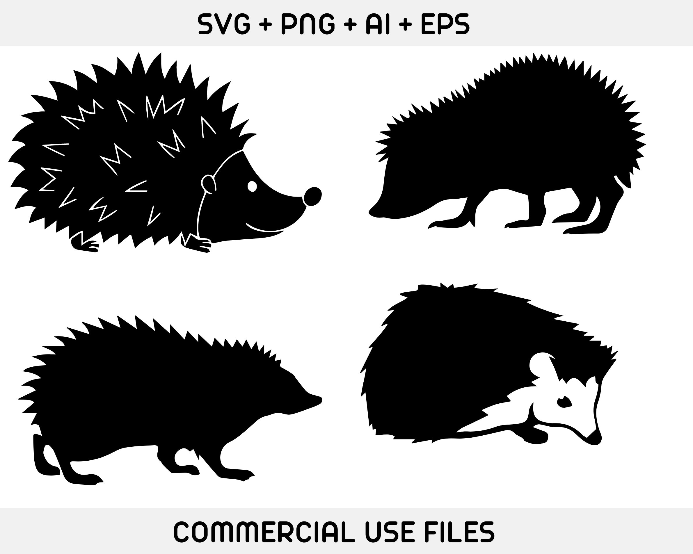 Hedgehog SVG Hedgehog Clipart Hedgehog Svg File Hedgehog Etsy Australia