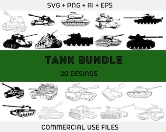Tank SVG Bundle, Military Tank SVG , Army Tank svg,United States Army Svg, Tank Silhouette, Marine War Vehicle,War and Conflict,