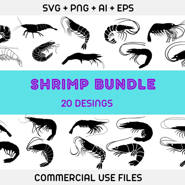 Shrimp SVG Bundle, Shrimp svg,  Shrimp png, Shrimp eps, Shrimp vector, Shrimp cut files, Boiled Shrimp svg, Shrimp designs,Shrimp Silhouette