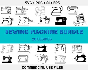 sewing Machine svg, Seamstress svg, Tailor svg, Sewing Silhouette, Sewing SVG Cut Files, Thread Svg, Crafting Svg, Scissors Svg