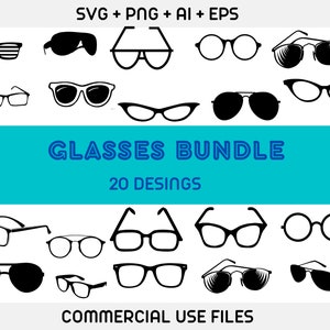 Brille svg, Brillen svg Bundle, Sonnenbrille svg Dateien für Cricut, Brille geschnitten Dateien, Brille Vektor, Brille ClipArt, Brille Silhouette