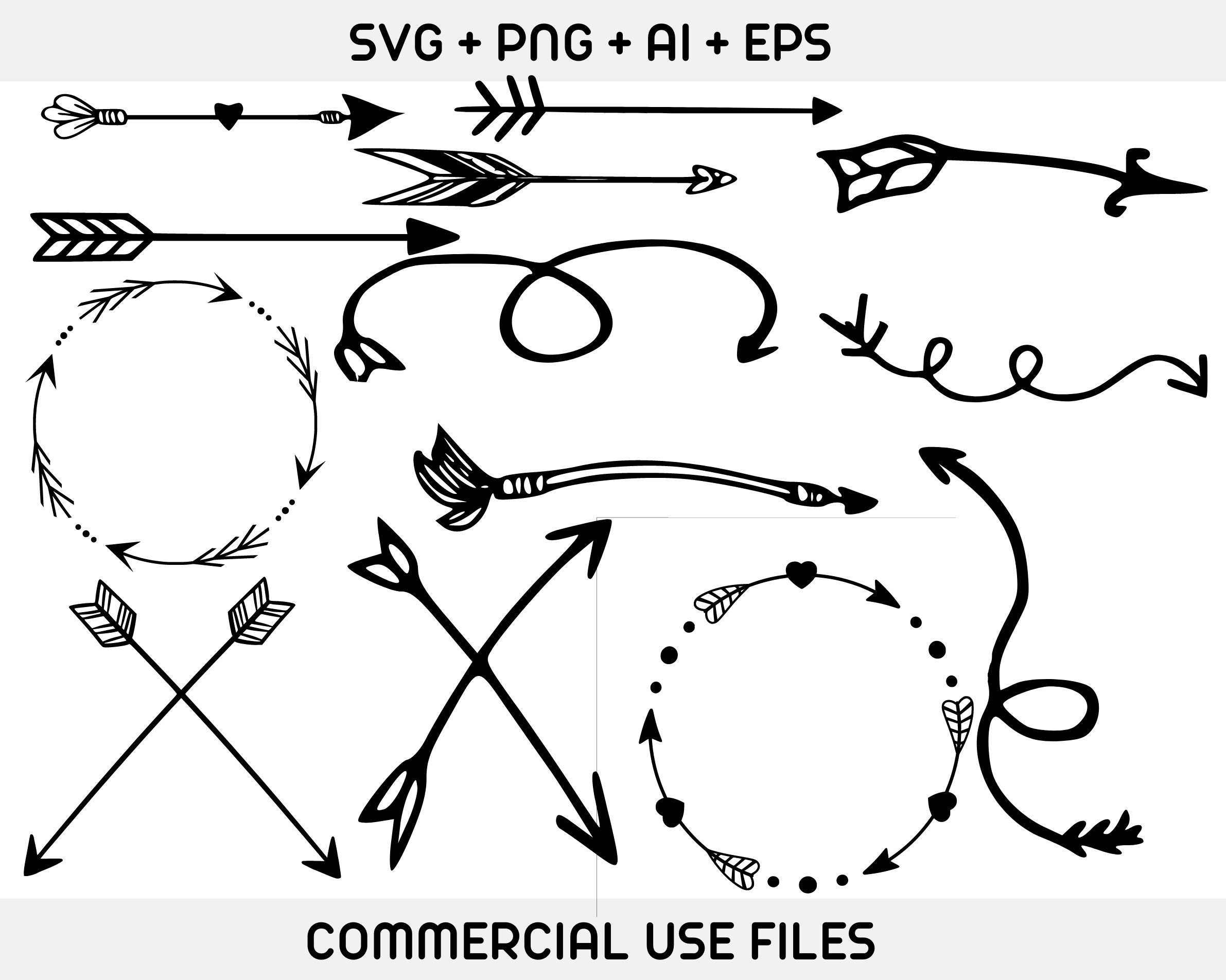 ARROW SVG Bundle ARROWS Svg Cut Files for Cricut Arrow - Etsy Australia