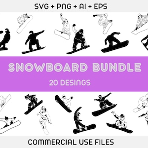 Snowboarding SVG, Snowboard svg, , Digital Download, Snowboard svg bundle, Snowboard PNG, Snowboarding Graphic, Snowboarding png Design