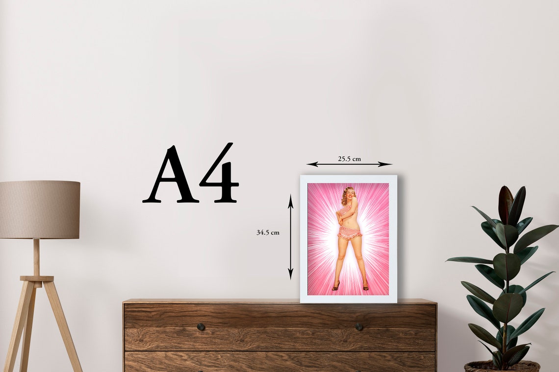 Marilyn Monroe Framed Pin up Poster Print Wall Art - Etsy UK