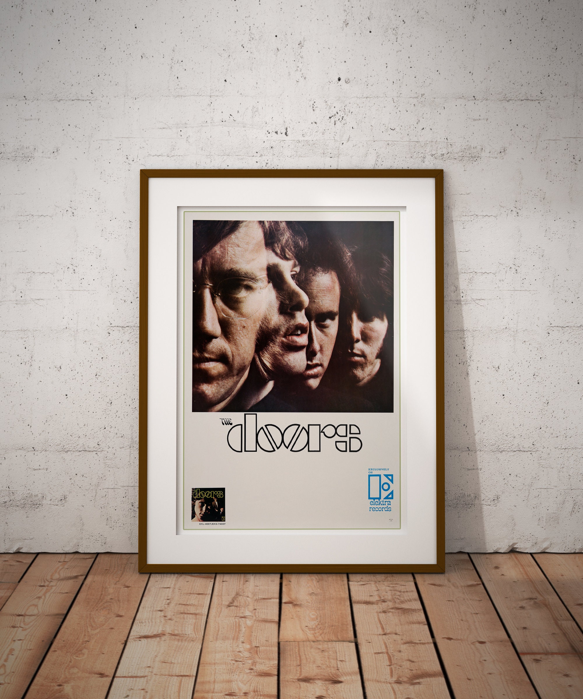 The Doors Debut Album Reproduction Vintage Promo Poster Print Etsy UK