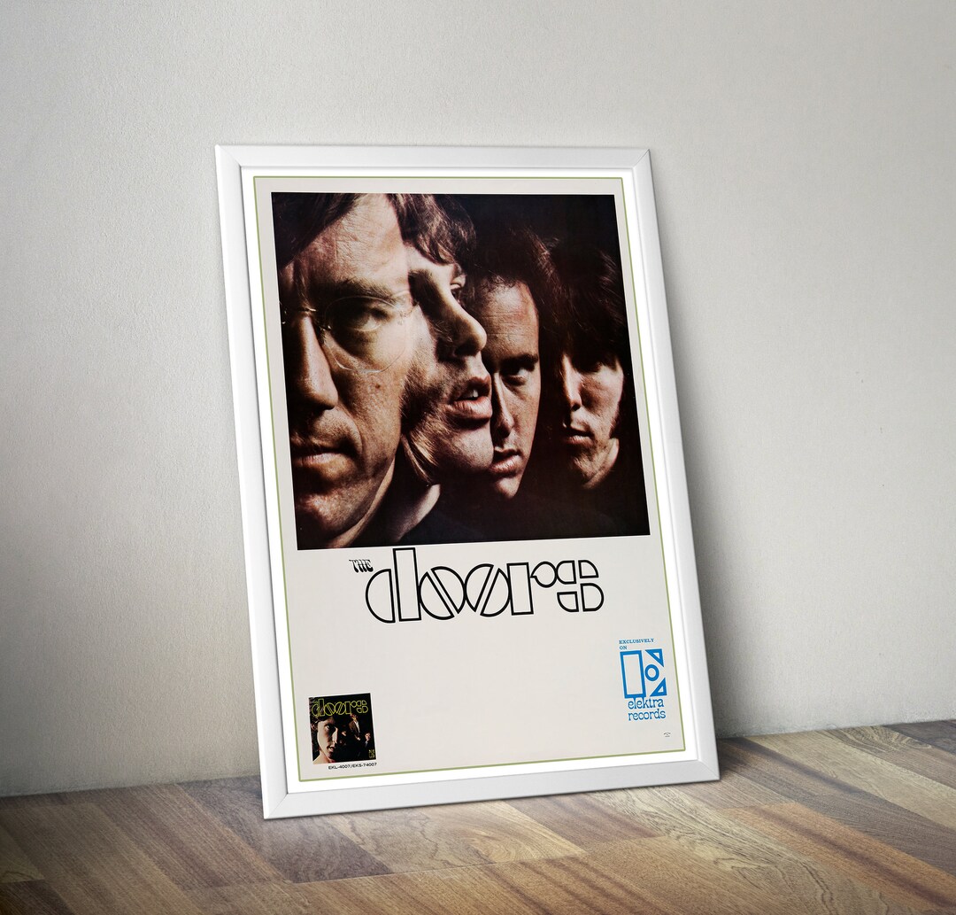The Doors Debut Album Reproduction Vintage Promo Poster Print Jim