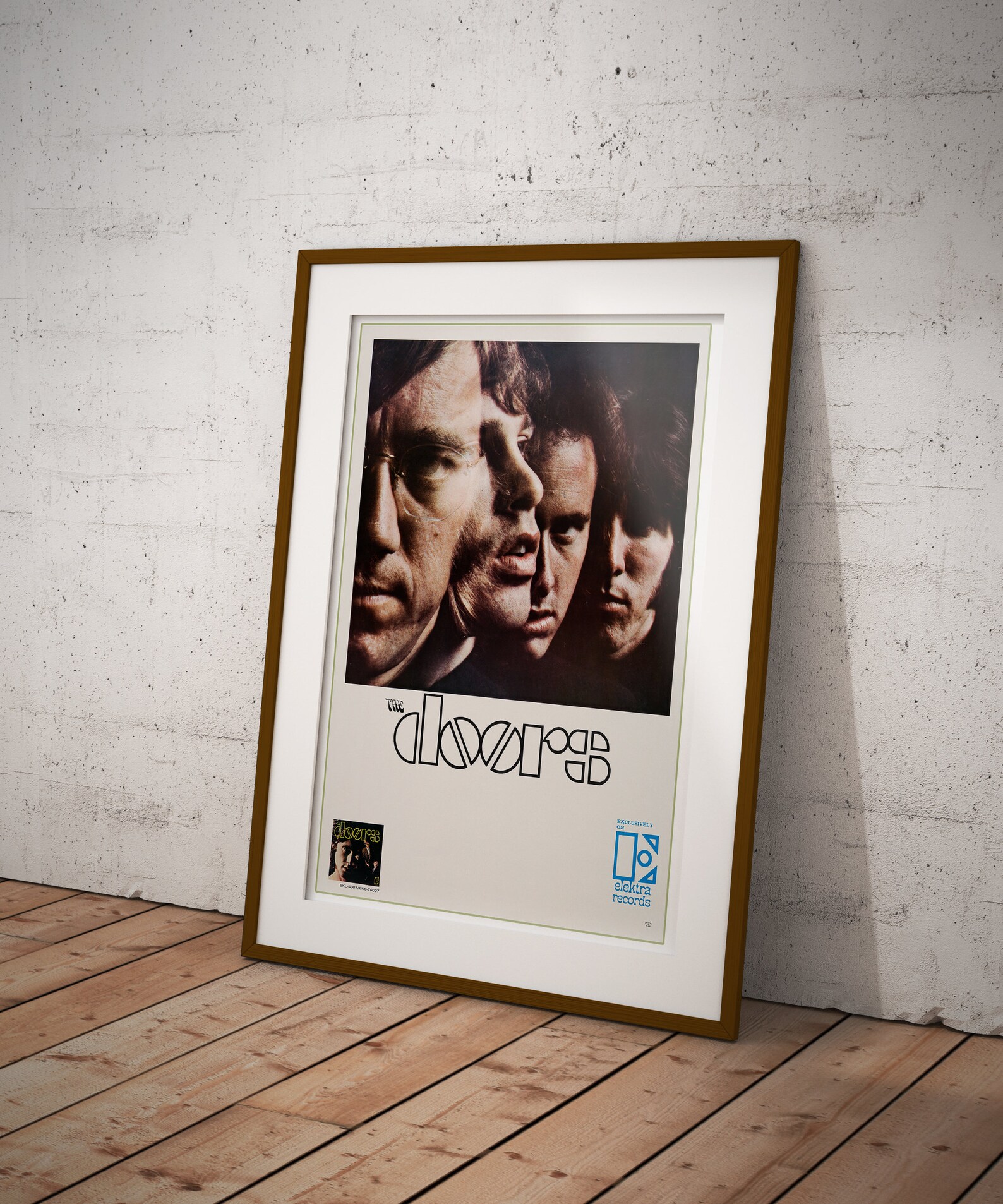 The Doors Debut Album Reproduction Vintage Promo Poster Print Etsy UK