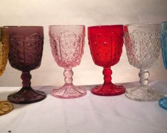 Rustic Water Glass Etsy