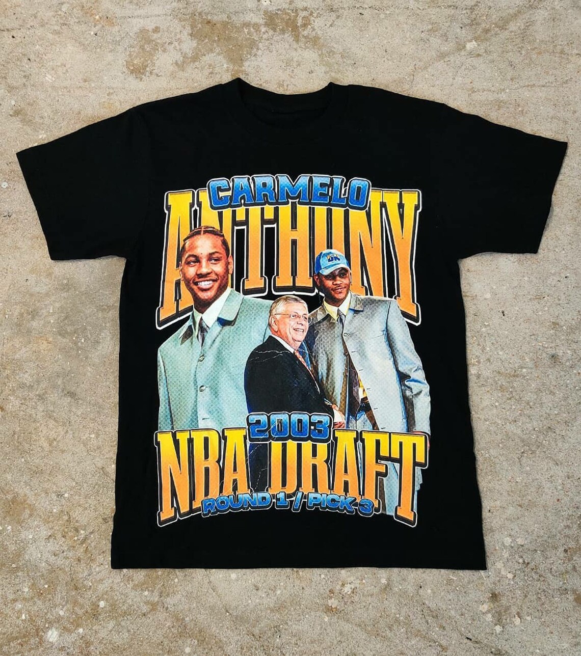 NBA Carmelo Anthony Shirt Crazy Bootleg Vintage 90s Shirt Etsy