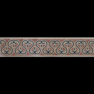Handmade Pattern Marble Mosaic Border Design Art Tile Décor