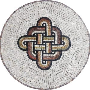 Floor Medallion Handmade Marble mosaic tile,  pool tile table top outdoor Mosaic