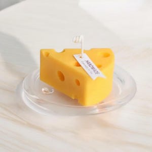 Cheese candle | Cheese | Vegan | Scented candle | Funny | Made in Germany