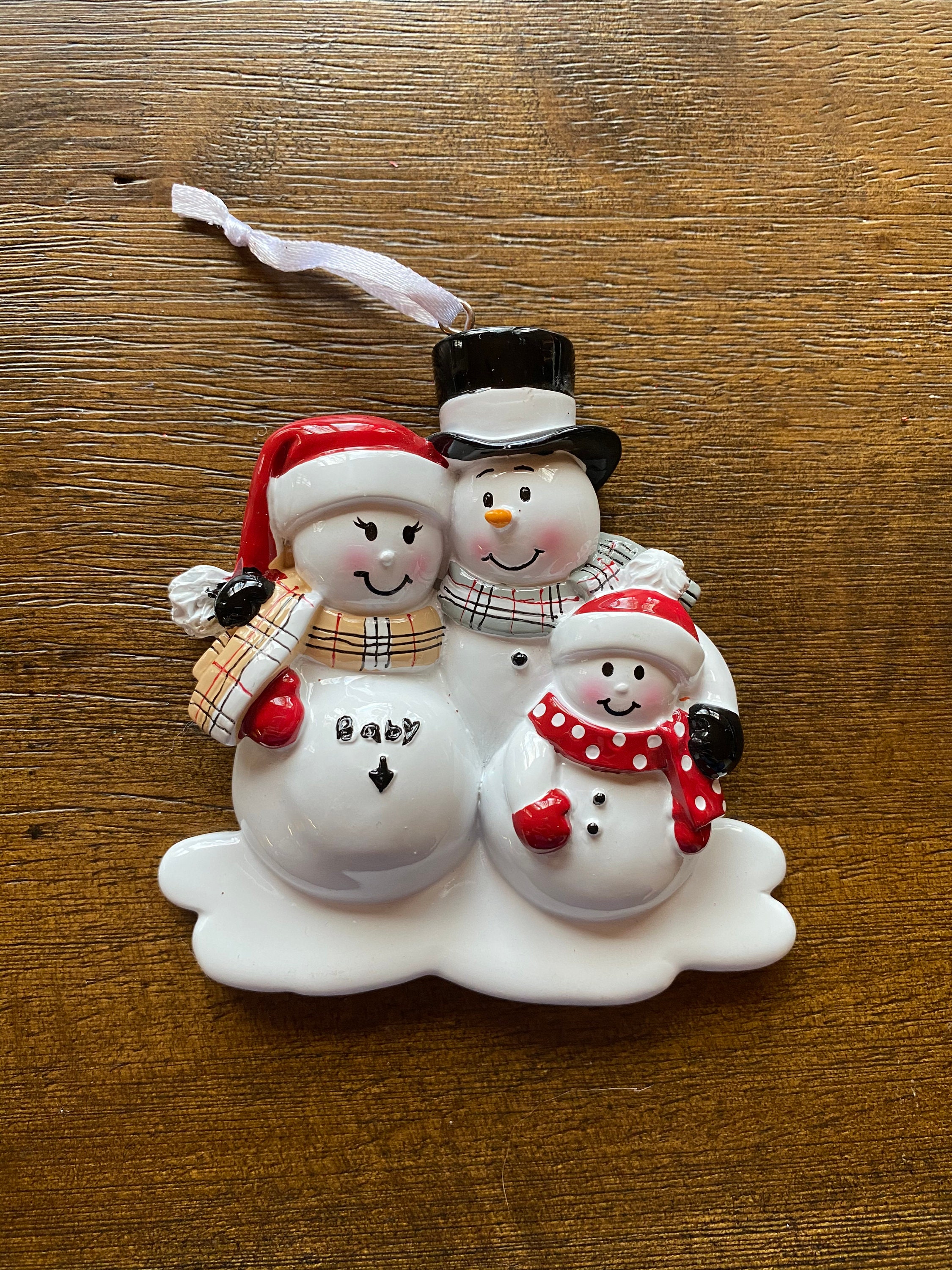 Expecting Family Christmas Ornament 