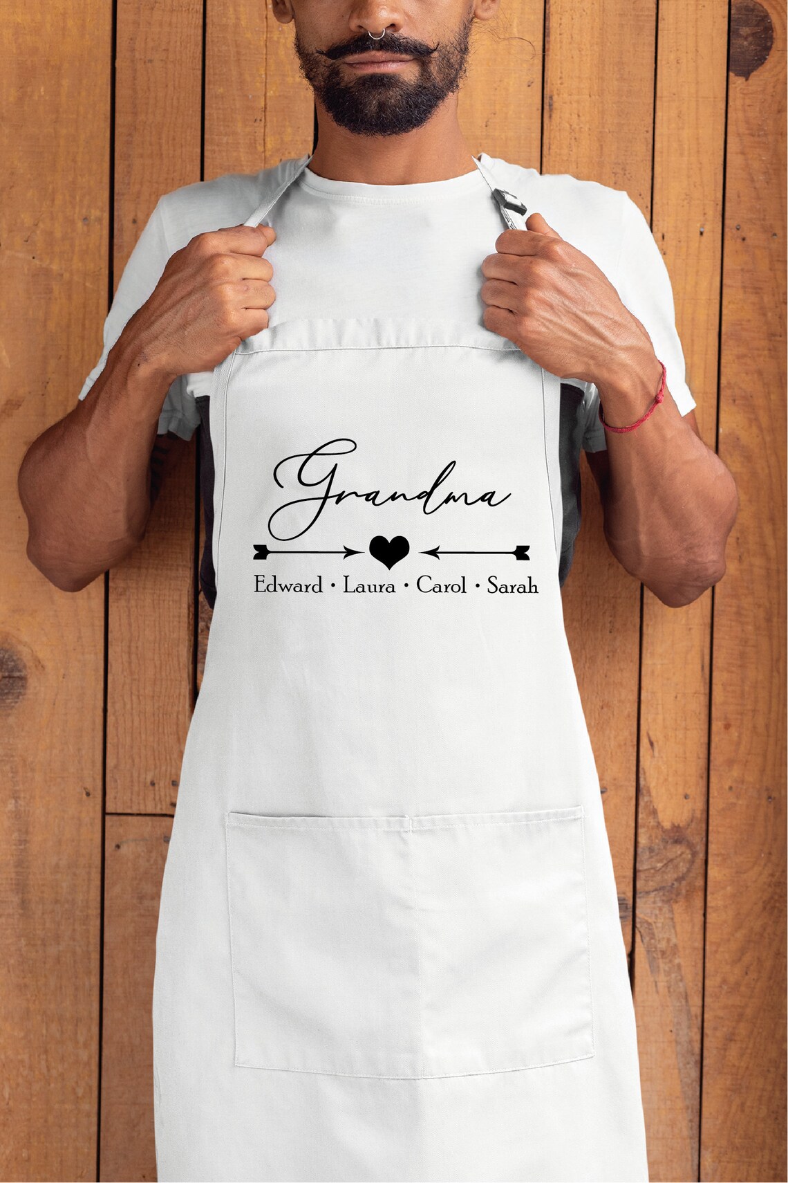 Tablier personnalisé Tablier de grand-mère Cadeau de - Etsy France