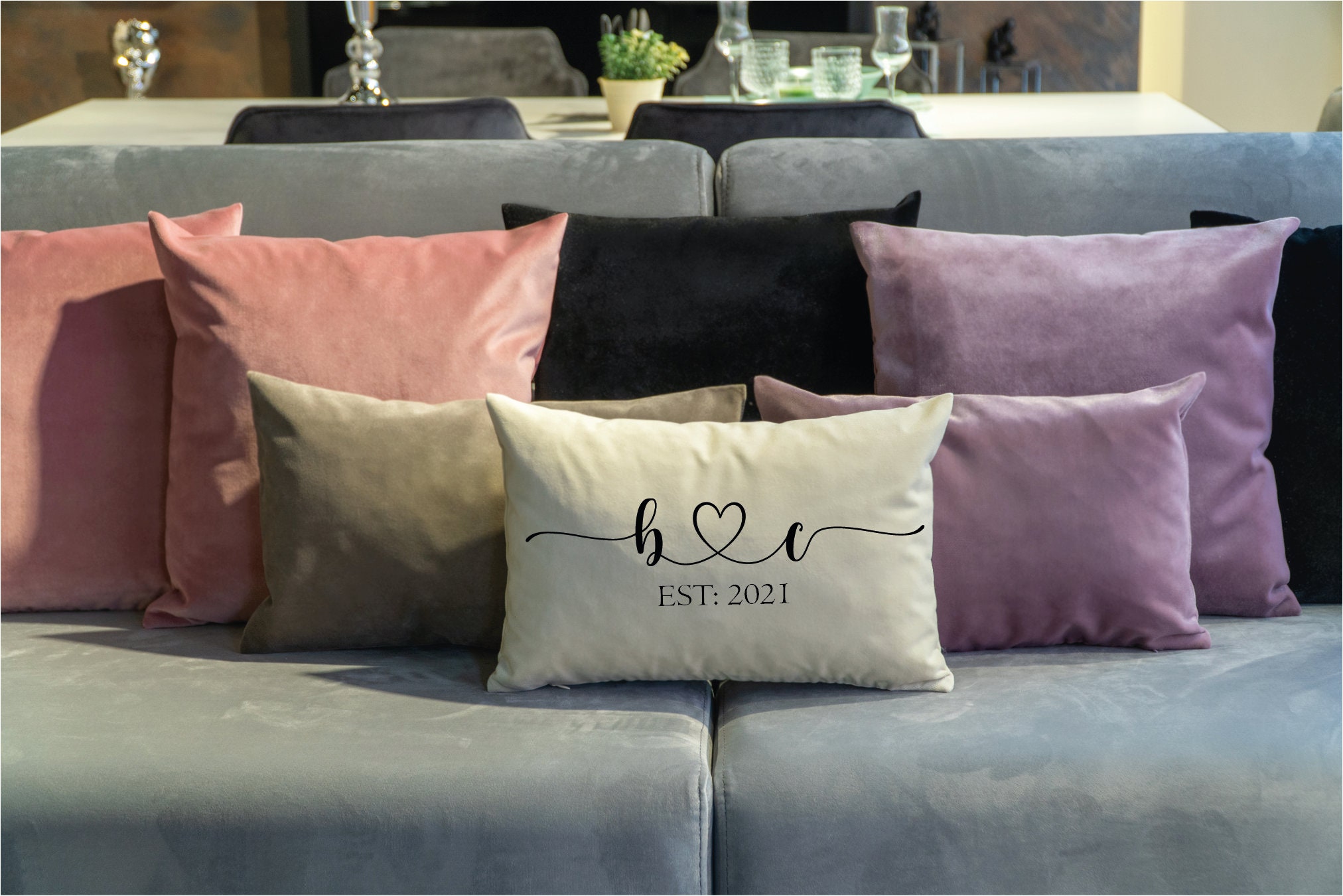 Custom Pillow Personalized Pillow Personalize Pillow Couple Etsy