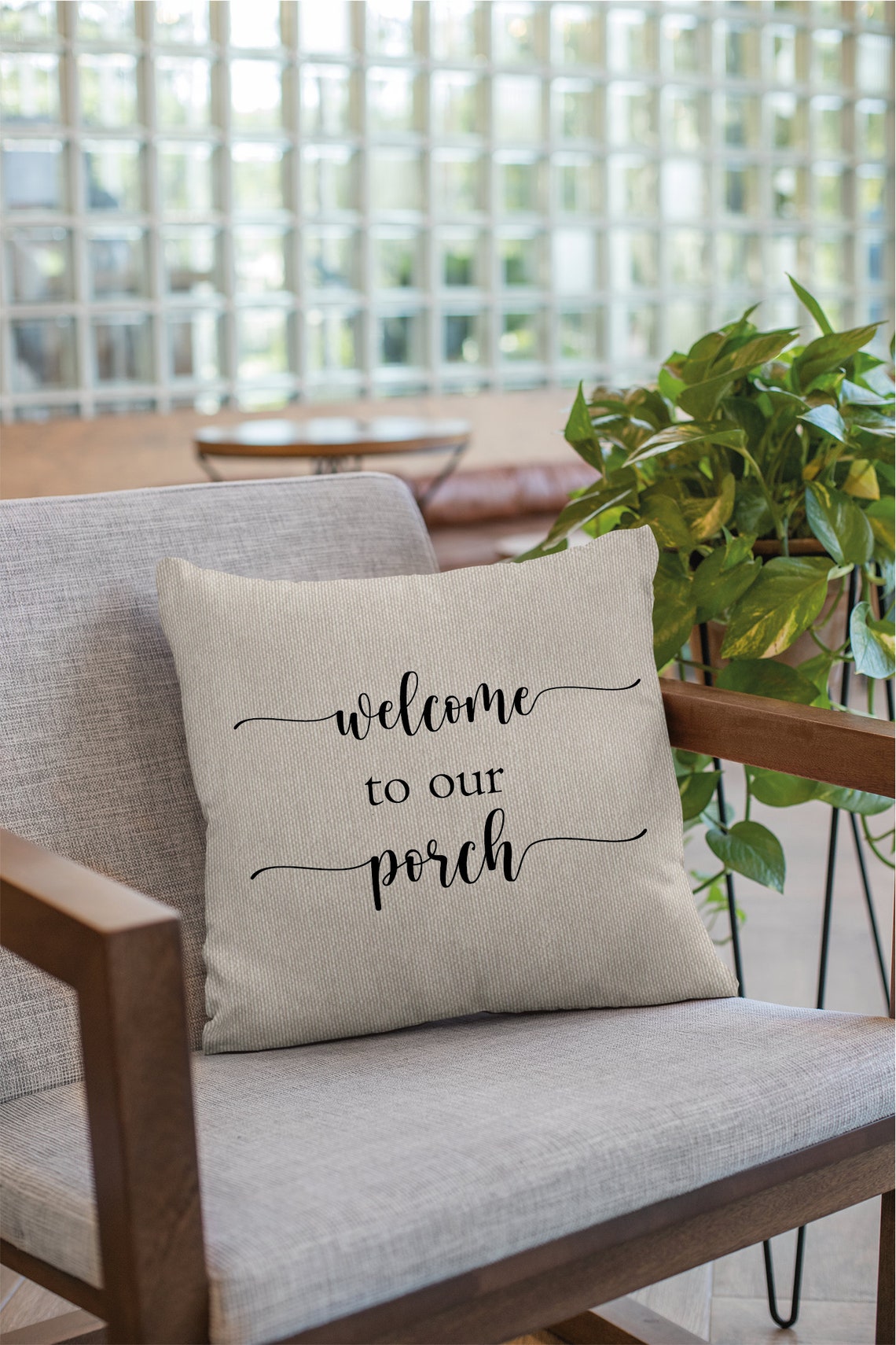 Porch Life Pillow Porch Pillow Covers Bench Pillows Outdoor Etsy