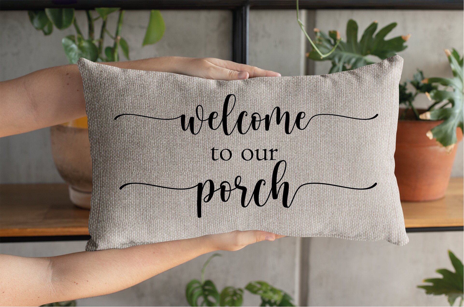 Porch Life Pillow Porch Pillow Covers Bench Pillows Outdoor Etsy