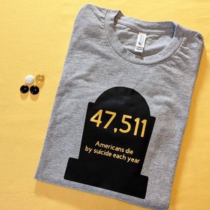 Annual Suicide Death Rate T-Shirt