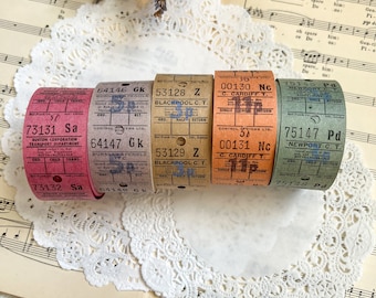 Authentic Vintage UK Ultimate Bus Ticket Pack - 20pcs