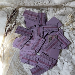 Violet Lila Zugtickets Sri Lanka Eisenbahn || Bujo Bujo Journal Bedarf Planer Bullet Journal Scrapbooking Mixed Media Planer