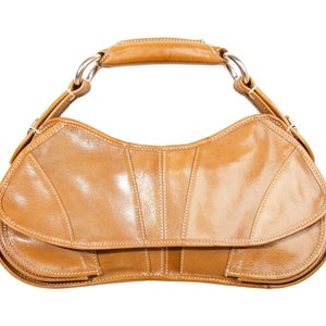 Vintage Costume National Leather Handbag / Costume National