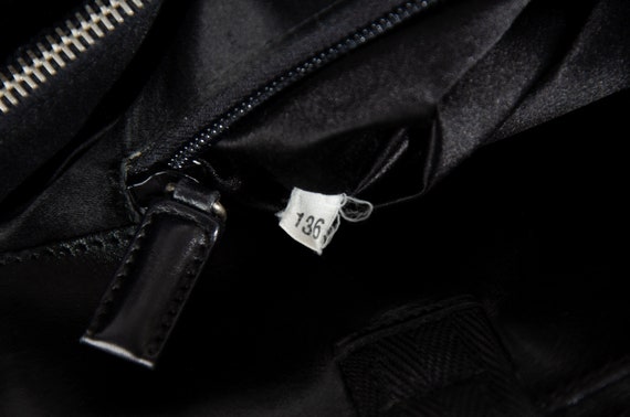 1990s Prada black box leather square tote bag / M… - image 10