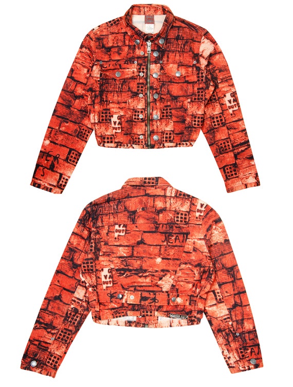 Jean Paul Gaultier fight Racism Red Brick Wall - Etsy Canada